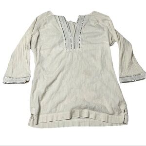 Athleta Mariana Tunic Cover Up S Embellished Cottagecore Y2K Eclectic Grandpa